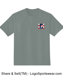 Port & Company Adult Beach Wash Garment-Dyed T-Shirt Design Zoom